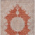 9' X 12' Rust And Beige Oriental Washable Indoor Outdoor Area Rug