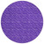 8' Round Purple Round Geometric Washable Non Skid Indoor Outdoor Area Rug