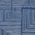 10' X 14' Navy Blue And Ivory Geometric Washable Indoor Outdoor Area Rug Transitional Style - Navy Blue, Ivory Color