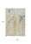 8' X 10' Gold And Ivory Abstract Washable Indoor Outdoor Area Rug