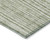 9' X 12' Green And Ivory Striped Washable Indoor Outdoor Area Rug Transitional Style - Green, Ivory Color