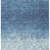 8' X 10' Denim Blue And Ivory Damask Washable Indoor Outdoor Area Rug - Denim Blue, Ivory