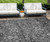 8' X 10' Gray Charcoal And Silver Oriental Washable Indoor Outdoor Area Rug