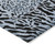 10' X 14' Blue Animal Print Washable Indoor Outdoor Area Rug