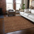 9' X 12' Orange And Ivory Geometric Washable Indoor Outdoor Area Rug Transitional Style - Orange, Ivory Color