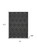 6' X 9' Charcoal Black Argyle Indoor Outdoor Area Rug - 606114457381