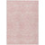 9' X 12' Pink And Ivory Geometric Washable Indoor Outdoor Area Rug - Pink, Ivory