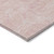 9' X 12' Pink And Ivory Geometric Washable Indoor Outdoor Area Rug - Pink, Ivory