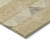 9' X 12' Gold Taupe And Beige Southwestern Washable Indoor Outdoor Area Rug
