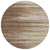 8' Brown Beige And Ivory Round Striped Washable Indoor Outdoor Area Rug Transitional Style - Brown, Beige, Ivory Color