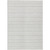 10' X 14' Ivory Striped Washable Indoor Outdoor Area Rug