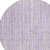 8' Lavender And Ivory Round Striped Washable Indoor Outdoor Area Rug