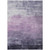 10' X 14' Lavender And Lilac Striped Washable Indoor Outdoor Area Rug