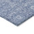 8' X 10' Denim Blue And Ivory Floral Washable Indoor Outdoor Area Rug - Denim Blue, Ivory