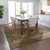 8' X 10' Brown And Beige Geometric Washable Indoor Outdoor Area Rug Transitional Style - Brown, Beige Color