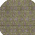 8' Olive Green Beige And Taupe Round Floral Washable Indoor Outdoor Area Rug