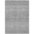 9' X 12' Silver Gray And Ivory Tribal Washable Indoor Outdoor Area Rug