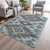 Tribal Washable Indoor Outdoor Area Rug
