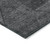 9' X 12' Charcoal Gray And Silver Geometric Washable Indoor Outdoor Area Rug - 608219232832