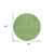 8' Green And Ivory Round Geometric Washable Indoor Outdoor Area Rug - 608219116217