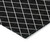 9' X 12' Black And Ivory Geometric Washable Indoor Outdoor Area Rug Transitional Style - Black, Ivory Color