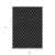 9' X 12' Black And Ivory Geometric Washable Indoor Outdoor Area Rug Transitional Style - Black, Ivory Color
