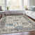 Floral Washable Indoor Outdoor Area Rug