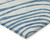 9' X 12' Teal Blue Ivory And Silver Abstract Washable Indoor Outdoor Area Rug