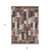 9' X 12' Brown And Ivory Southwestern Washable Indoor Outdoor Area Rug
