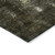 10' X 14' Brown Light Gray And Black Abstract Washable Indoor Outdoor Area Rug