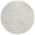 8' Ivory And Gray Round Abstract Washable Indoor Outdoor Area Rug - 608219109677
