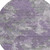 8' Purple And Gray Round Abstract Washable Indoor Outdoor Area Rug - Purple, Gray