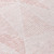 8' Blush And Pink Round Geometric Washable Indoor Outdoor Area Rug