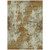 9' X 12' Terra Cotta And Beige Abstract Washable Indoor Outdoor Area Rug - 880016827866