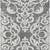 10' X 14' Gray And Ivory Damask Washable Indoor Outdoor Area Rug - Gray, Ivory