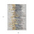 9' X 12' Ivory Charcoal And Silver Abstract Washable Indoor Outdoor Area Rug