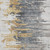 9' X 12' Ivory Charcoal And Silver Abstract Washable Indoor Outdoor Area Rug