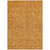 8' X 10' Orange Gray And Ivory Polka Dot Washable Indoor Outdoor Area Rug