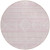8' Pink And Ivory Round Southwestern Washable Indoor Outdoor Area Rug