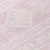 8' Pink And Ivory Round Southwestern Washable Indoor Outdoor Area Rug
