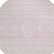 8' Pink And Ivory Round Southwestern Washable Indoor Outdoor Area Rug
