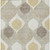 9' X 12' Beige Taupe And Ivory Ogee Washable Indoor Outdoor Area Rug