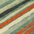 8' X 10' Sage Black And Red Striped Washable Indoor Outdoor Area Rug