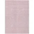 9' X 12' Pink And Silver Geometric Washable Indoor Outdoor Area Rug