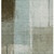 10' X 14' Pale Aqua And Beige Abstract Washable Indoor Outdoor Area Rug