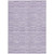 10' X 14' Plum And Purple Striped Washable Indoor Outdoor Area Rug