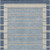 9' X 12' Navy Blue And Denim Blue Striped Washable Indoor Outdoor Area Rug Transitional Style - Navy Blue, Denim Blue Color