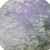 8' Lavender Olive Green And Silver Round Abstract Washable Indoor Outdoor Area Rug