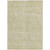 10' X 14' Beige And Tan Striped Washable Indoor Outdoor Area Rug