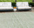 8' X 10' Sage And Green Striped Washable Indoor Outdoor Area Rug